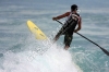 Stand Up Paddle Surfing at Gas Chambers Oct. 20, 2007