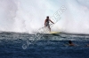 Stand Up Paddle Surfing at Gas Chambers Oct. 20, 2007