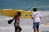 Stand Up Paddle Surfing at Gas Chambers Oct. 20, 2007