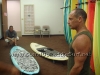 Tom Carroll at Paddle Surf Hawaii with Blane Chambers