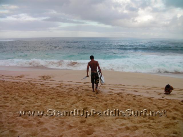 hawaii beaches at sunset. Kalama at Sunset Beach,