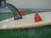 Donald Takayama 4” side fins and 8” middle pivot fin