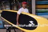 Attaching Handles on Stand Up Paddle Board at Wet Feet Hawaii