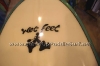 Wet Feet Da Stand Up Kine Custom Stand Up Paddle Surfboard by Brian Caldwell