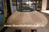 Wood Veneer Stand Up Paddle Surfboard from Wet Feet Hawaii