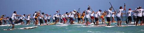 2010 Rainbow Sandals Gerry Lopez Battle of the Paddle California