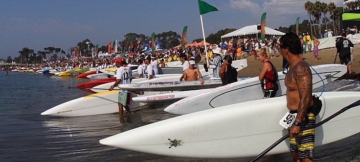 2010 Rainbow Sandals Gerry Lopez Battle of the Paddle California