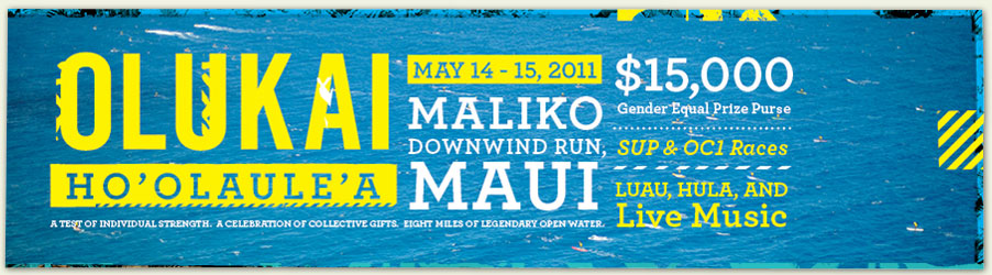 OluKai Ho'olaule'a Stand Up Paddle Race