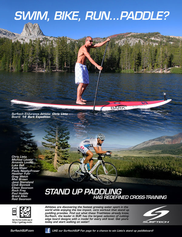 Surftech Triathlete Ad